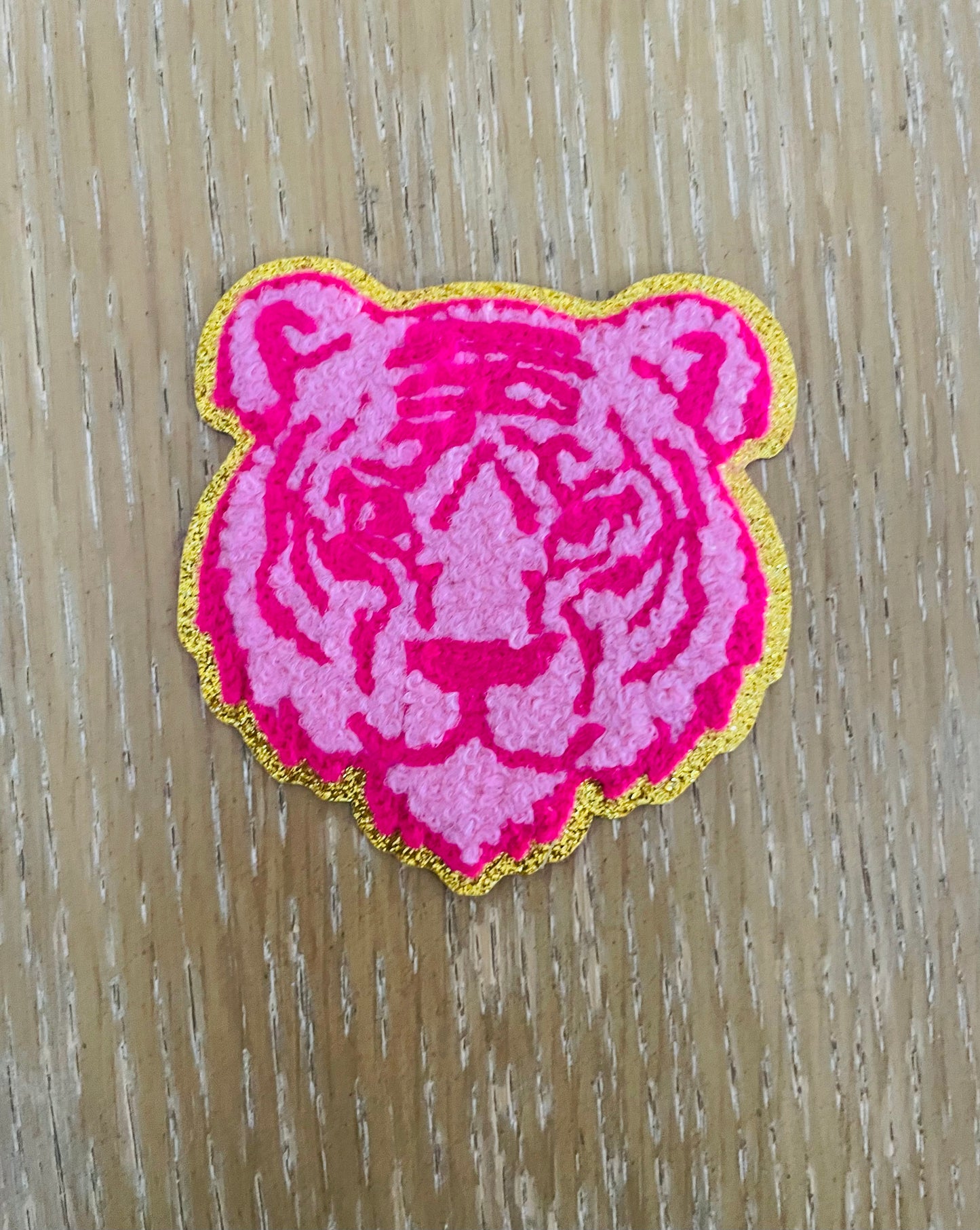 Hot Pink Tiger Patch