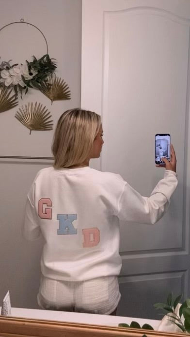 Personalized crewneck￼