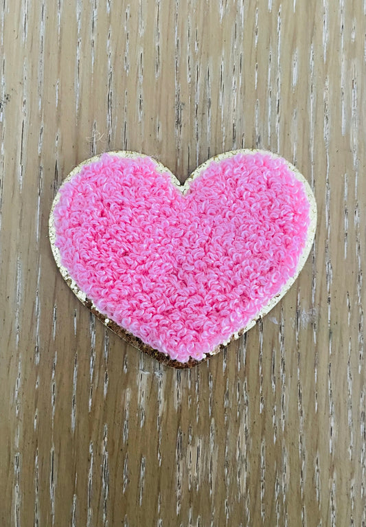 Pink Heart Patch!